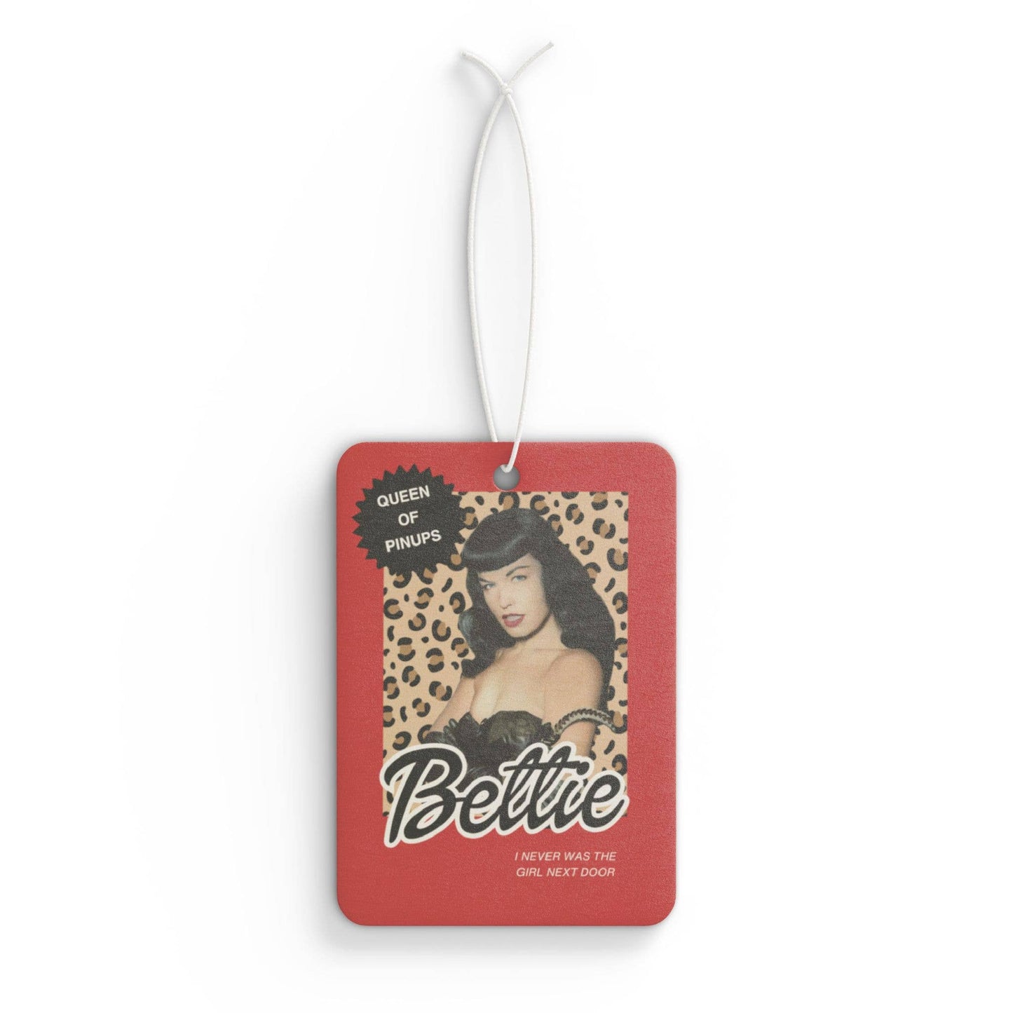 Bettie Page Car Freshener- Cherry Scent