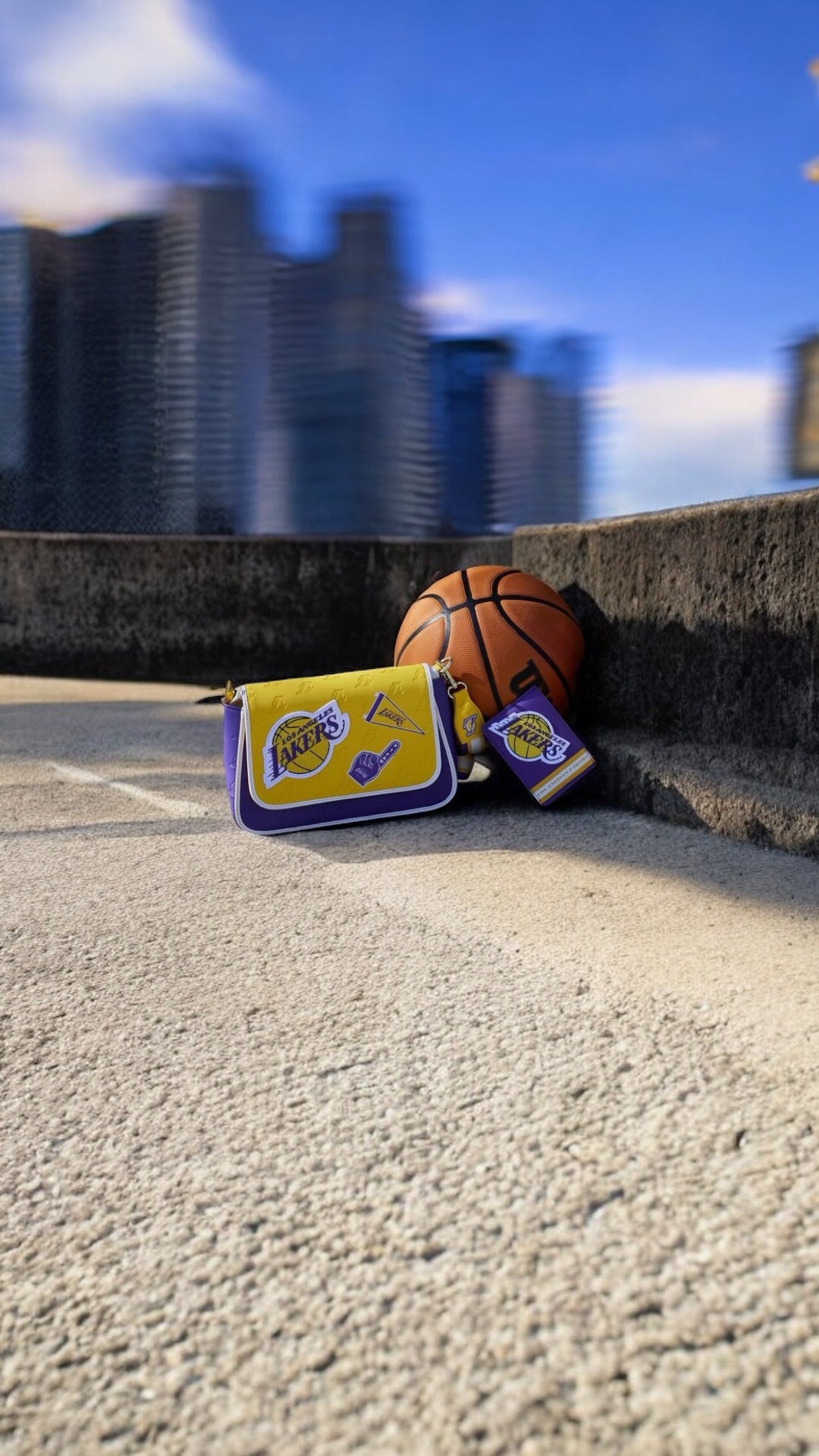 NBA Los Angeles Lakers Patch Icons Card Holder