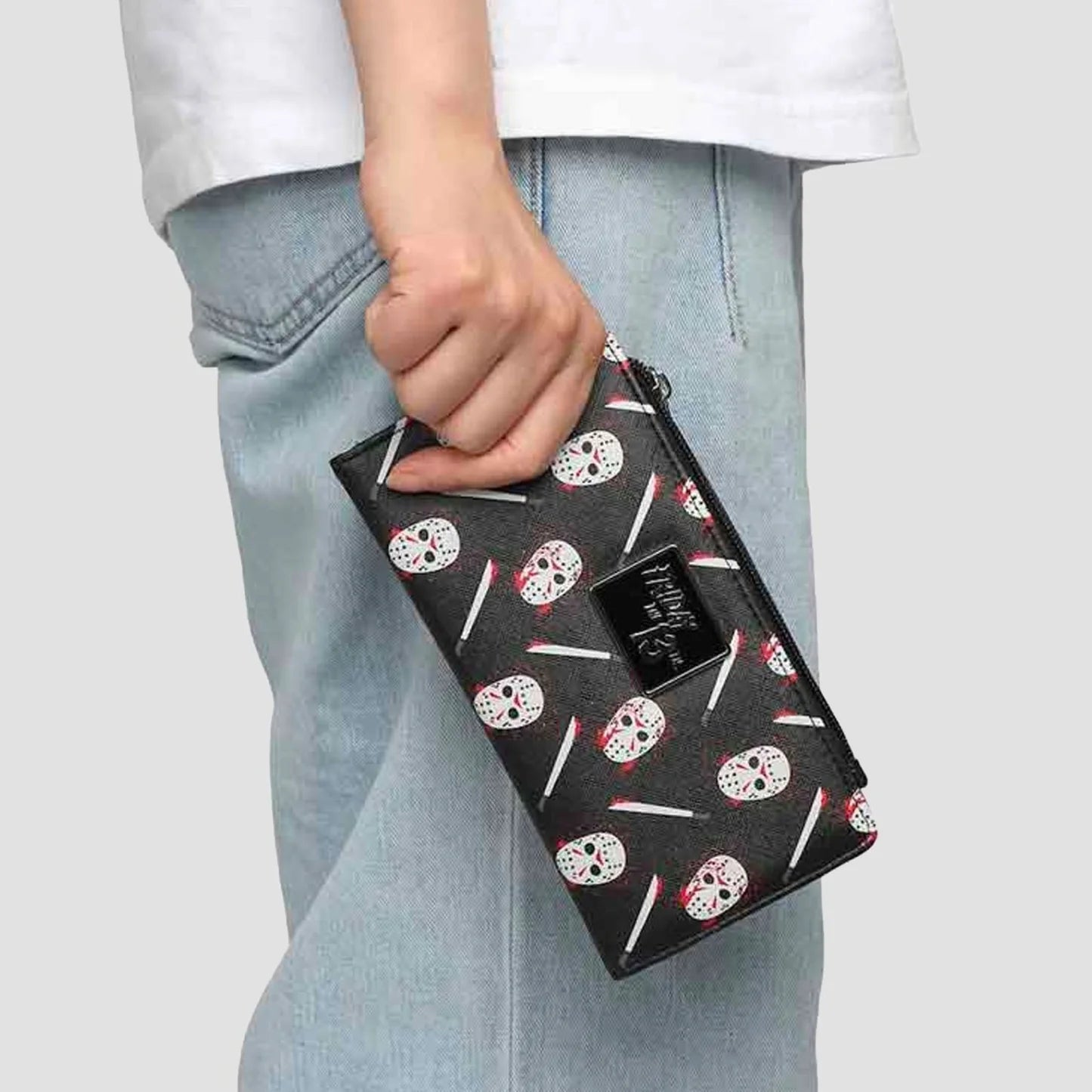 Jason (Friday the 13th)Zip Clutch Wallet