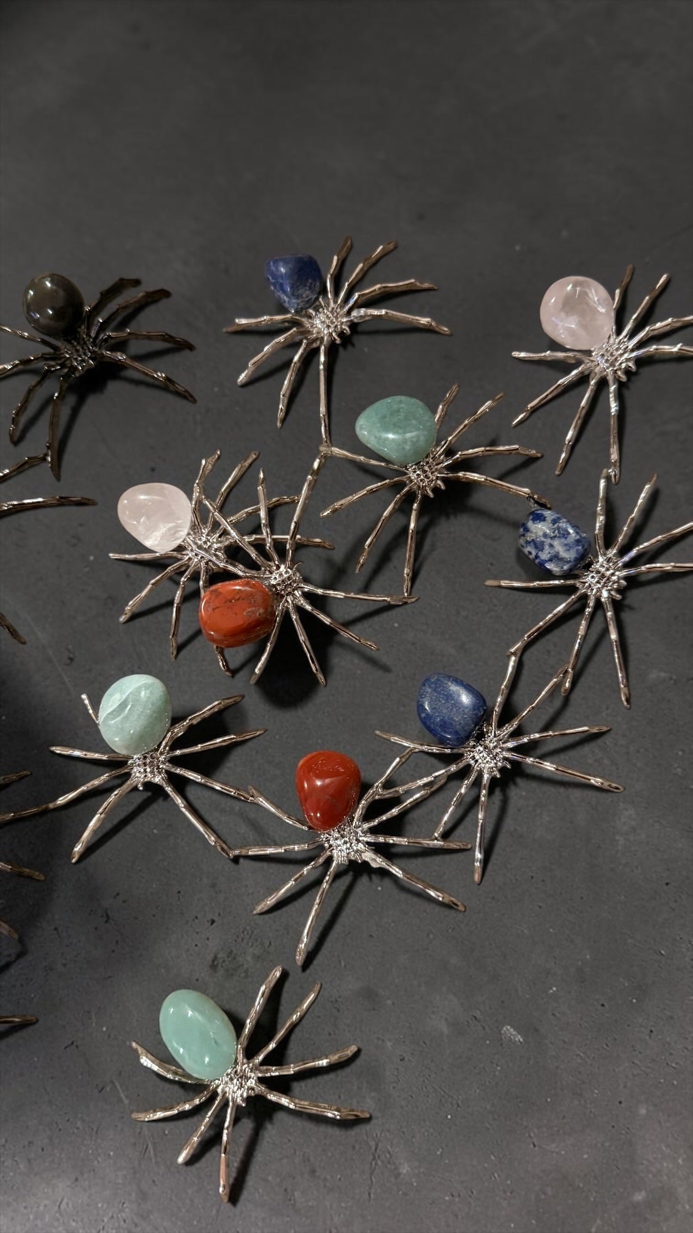 Spider Handmade Natural Rock