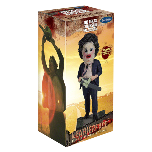 Leatherface Pretty Woman Mask Bobblehead
