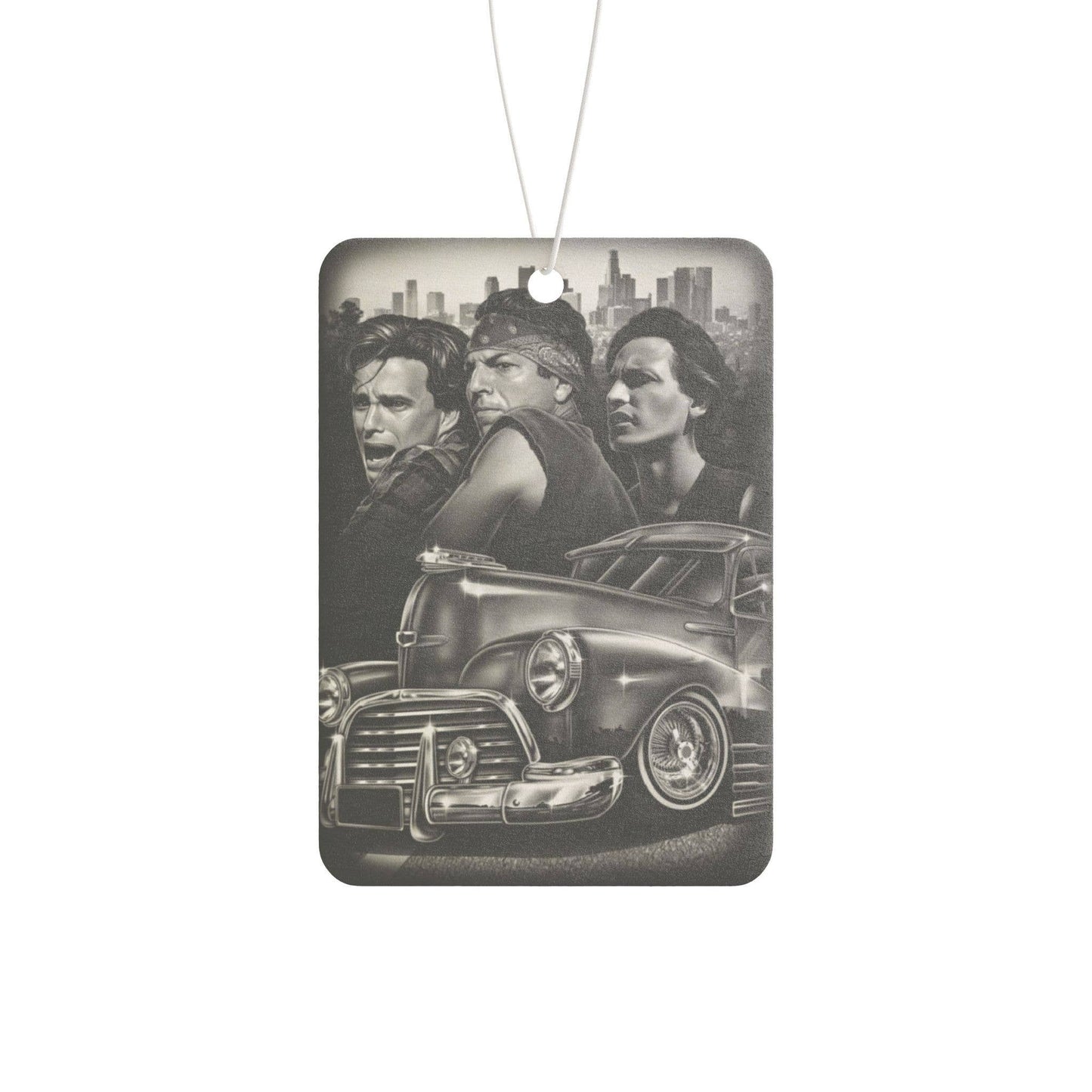 Blood in blood out Car Freshener- black ice Scent