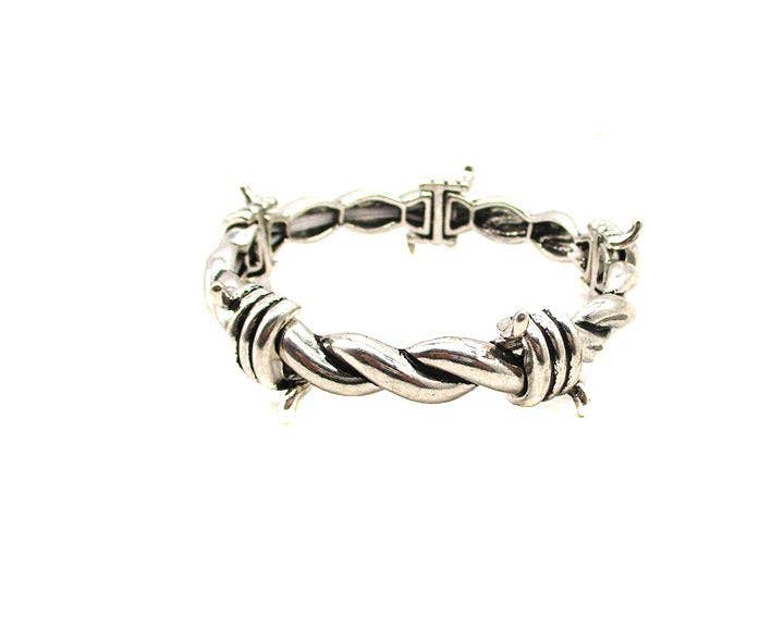 BARBED WIRE STRETCH BRACELET