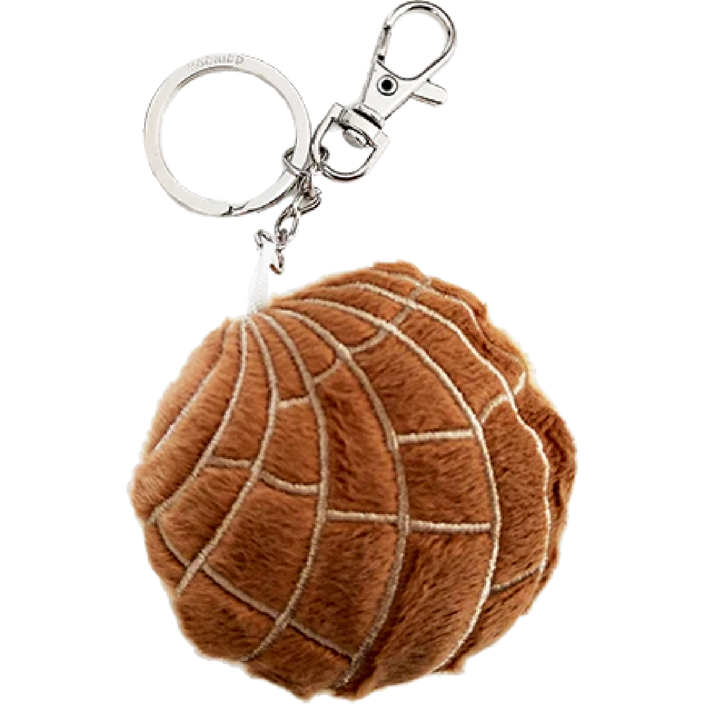 Chocolate Concha Plush Key Chain