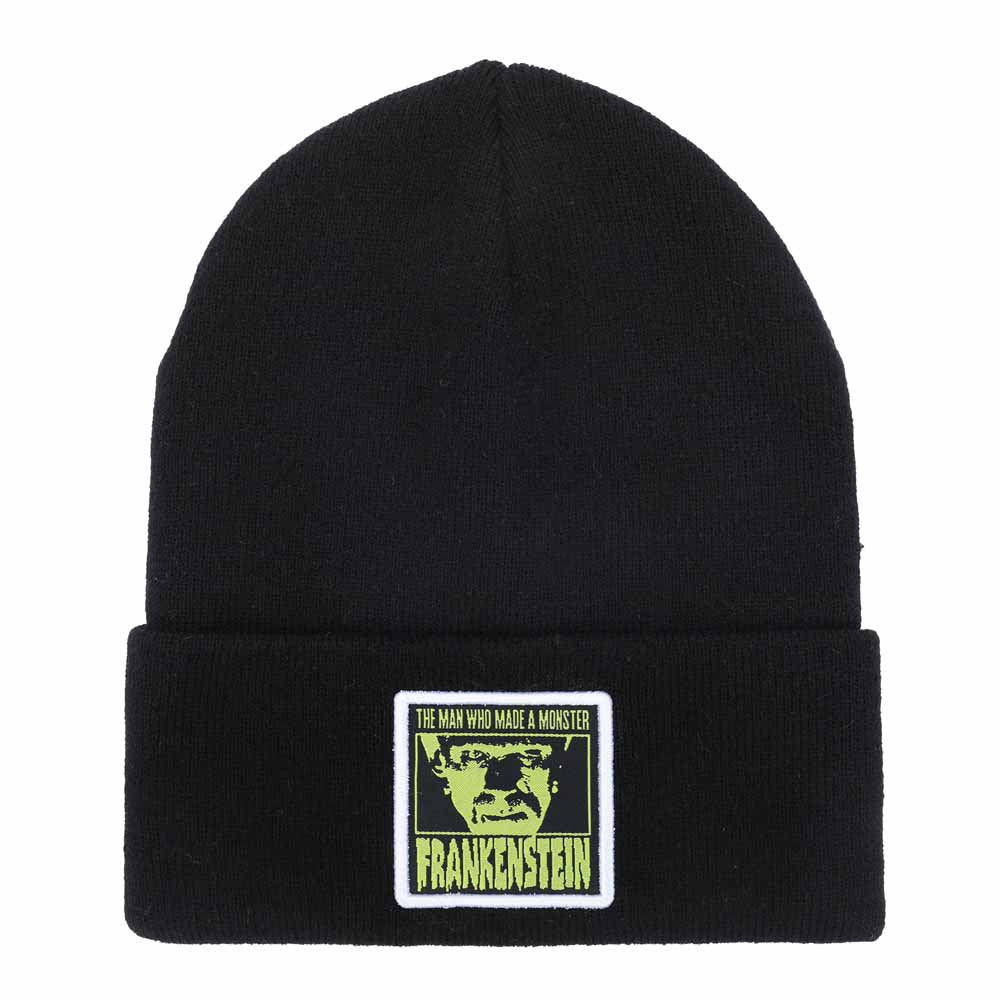 Universal Monsters Frankenstein Sublimated Patch Cuff Beanie