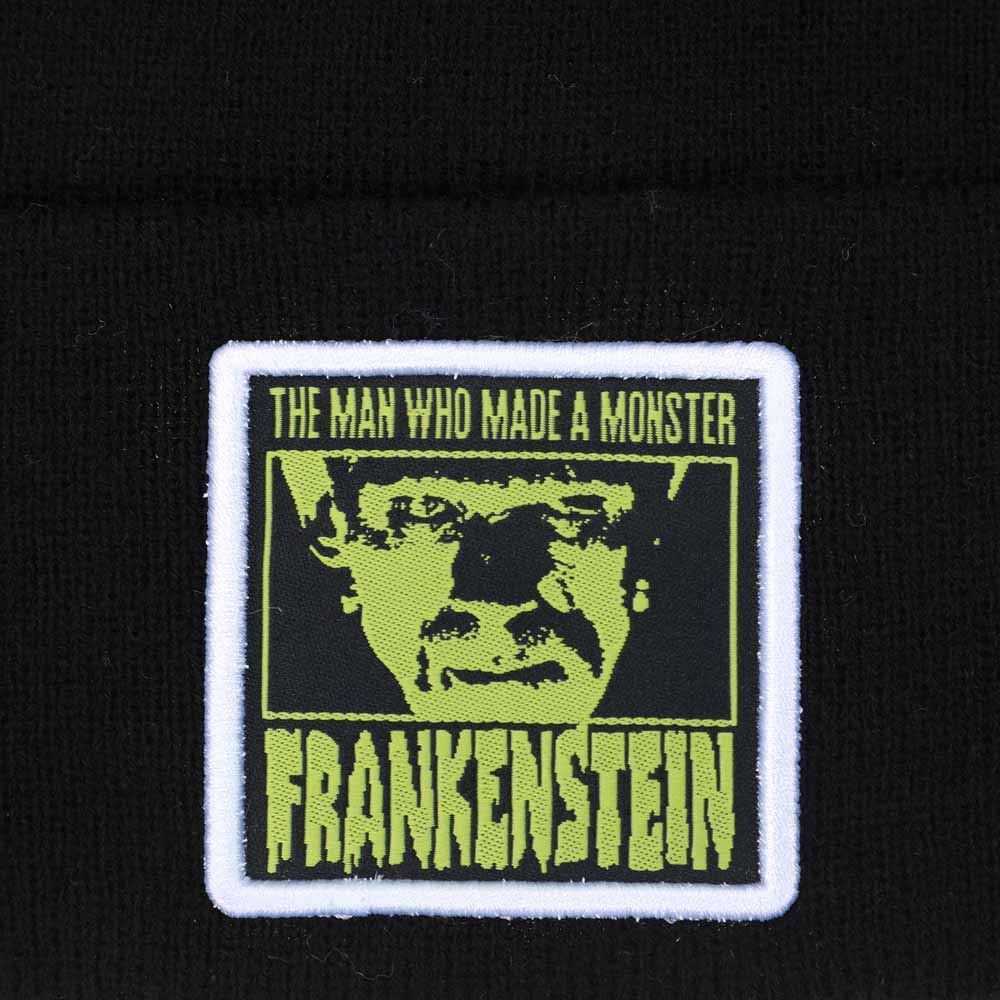 Universal Monsters Frankenstein Sublimated Patch Cuff Beanie