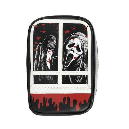 Ghost Face Window Travel Cosmetic Bag