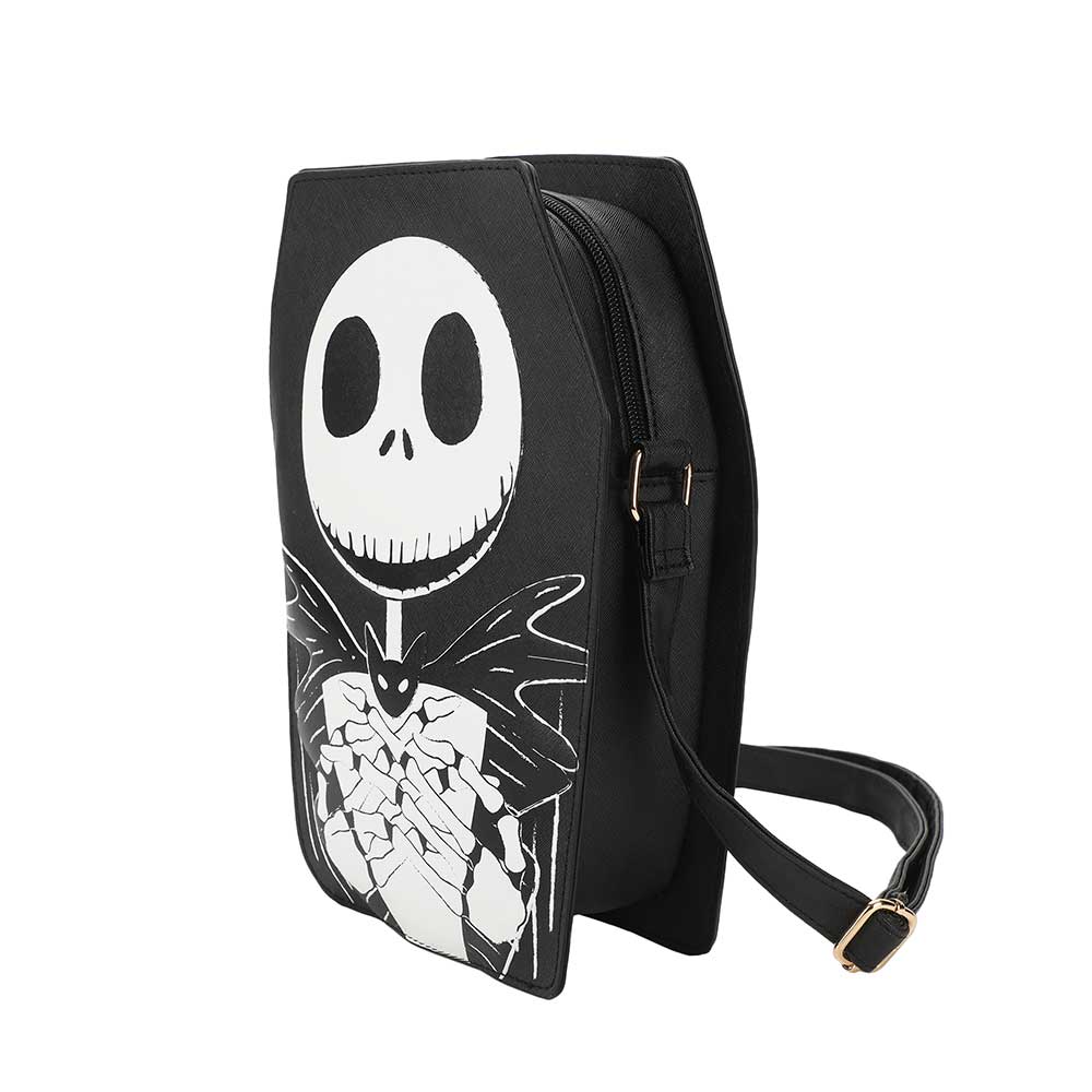 Jack Skellington Coffin Crossbody Bag