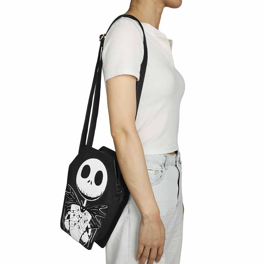 Jack Skellington Coffin Crossbody Bag