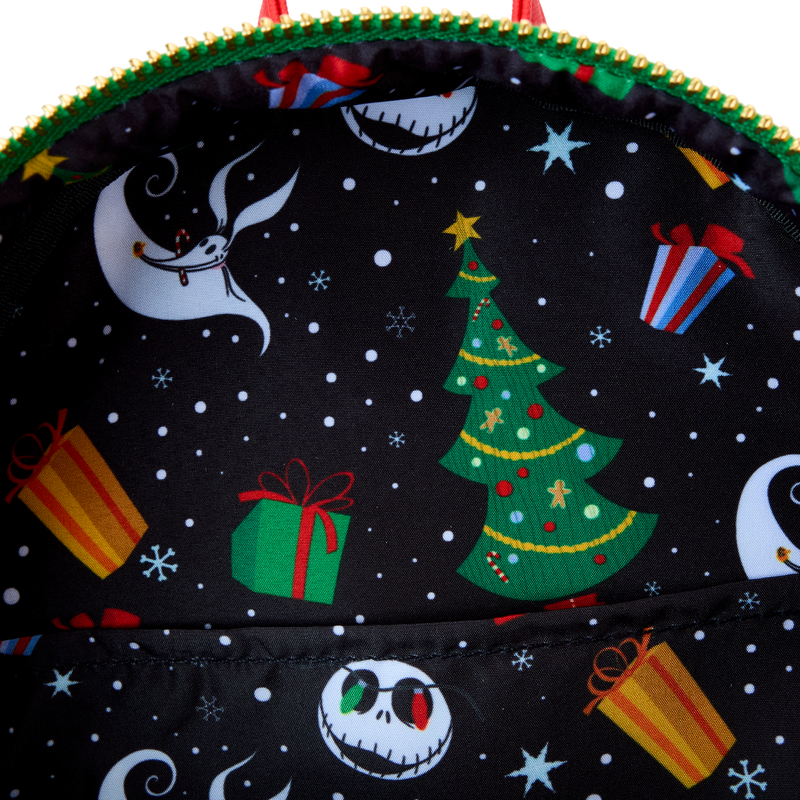 Disney The Nightmare Before Christmas Jack Skellington String Lights Light Up Glow Mini Backpack