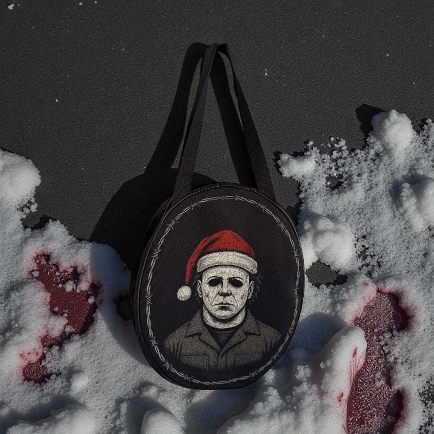 Michael Myers Creepmas Canvas Tote (Zippered)