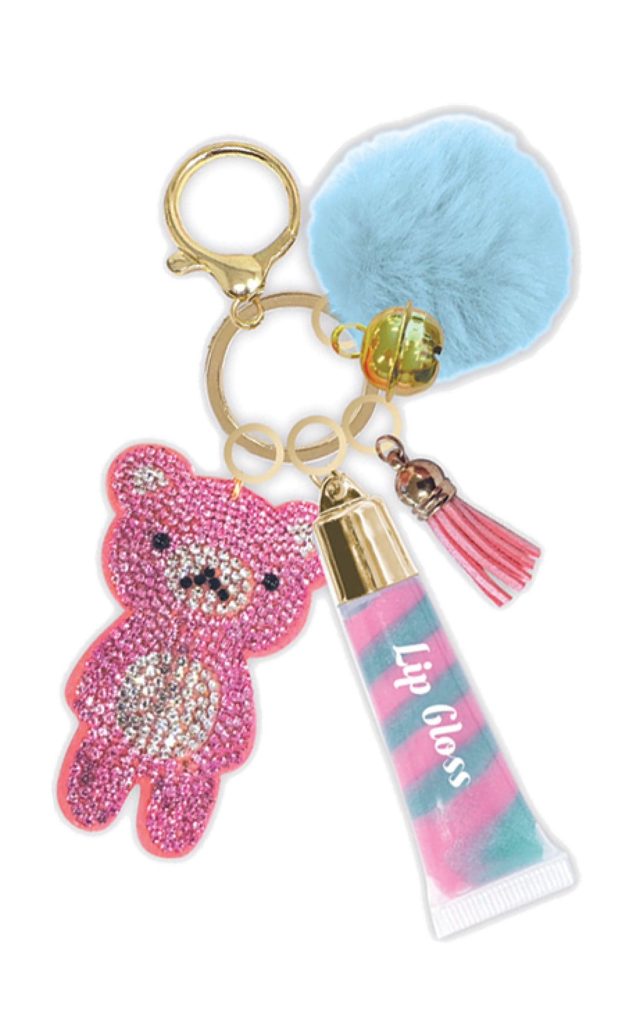 Trendy Lipgloss Keychain