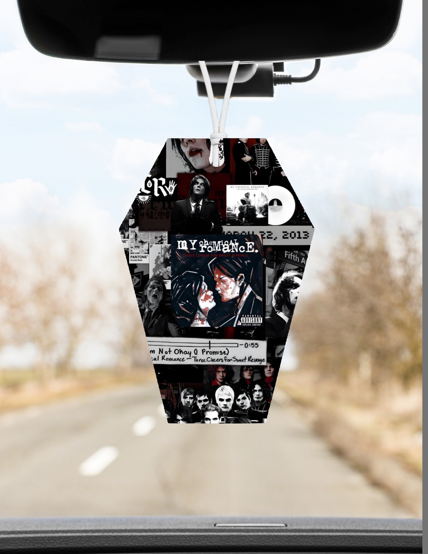 MCR Car Freshener-Red Cherry Scent  