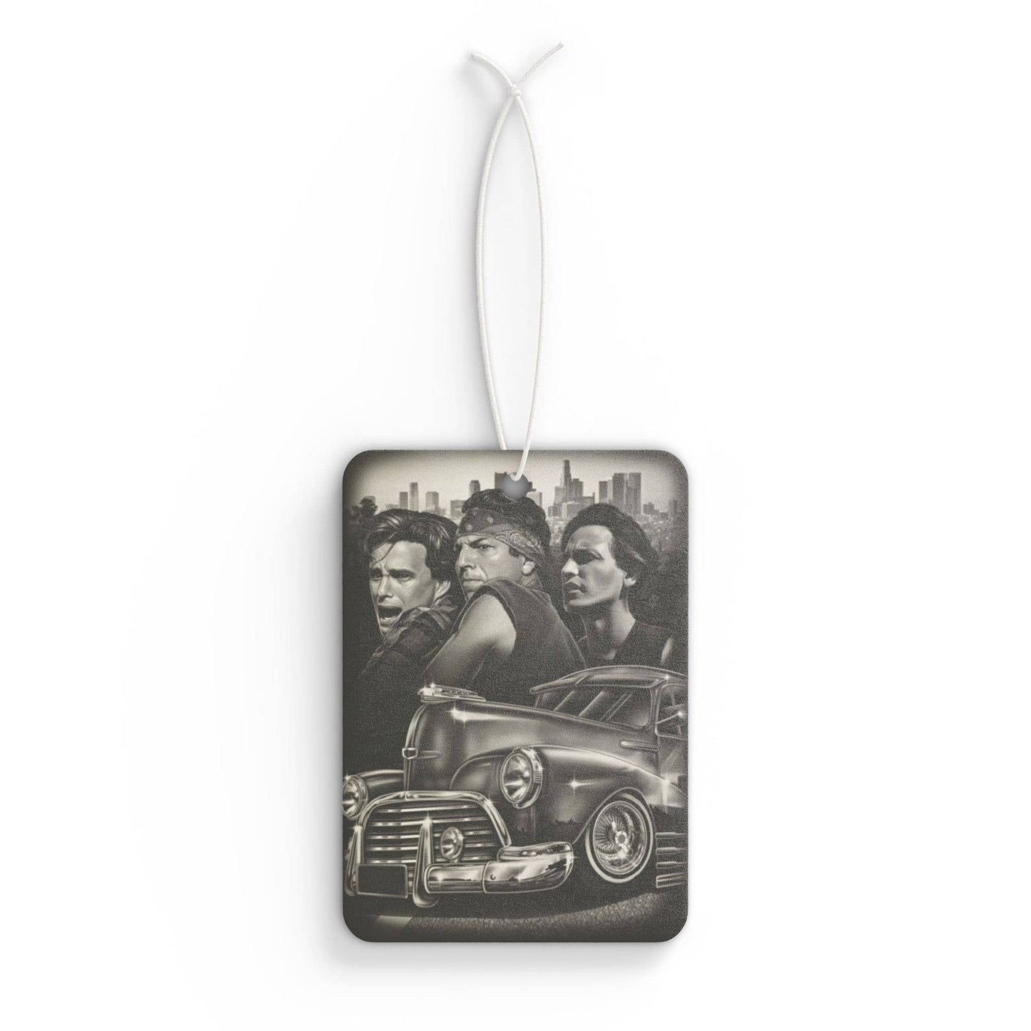 Blood in blood out Car Freshener- black ice Scent