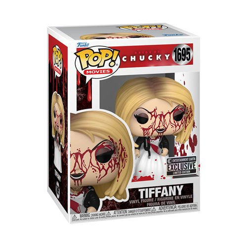 Bride of Chucky Tiffany Bloody Funko Pop- ENTERTAINMENT EARTH EXCLUSIVE