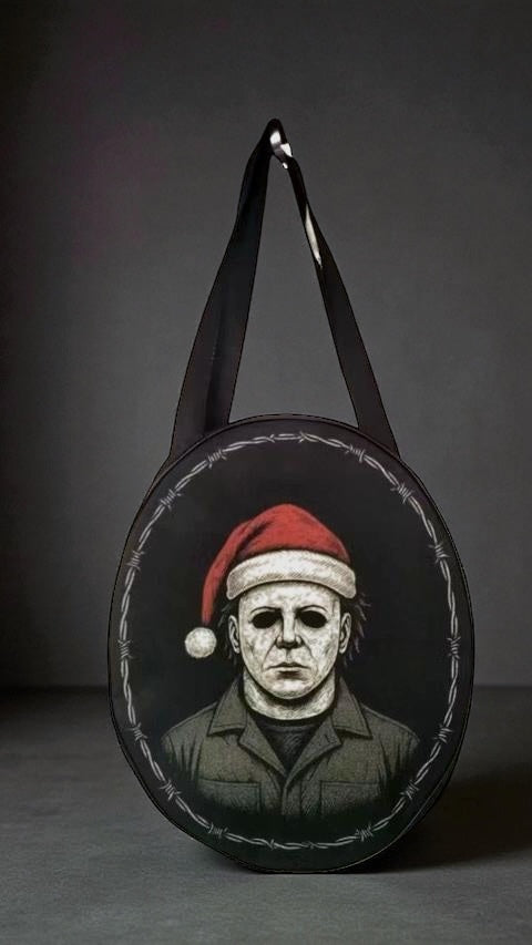 Michael Myers Creepmas Canvas Tote (Zippered)
