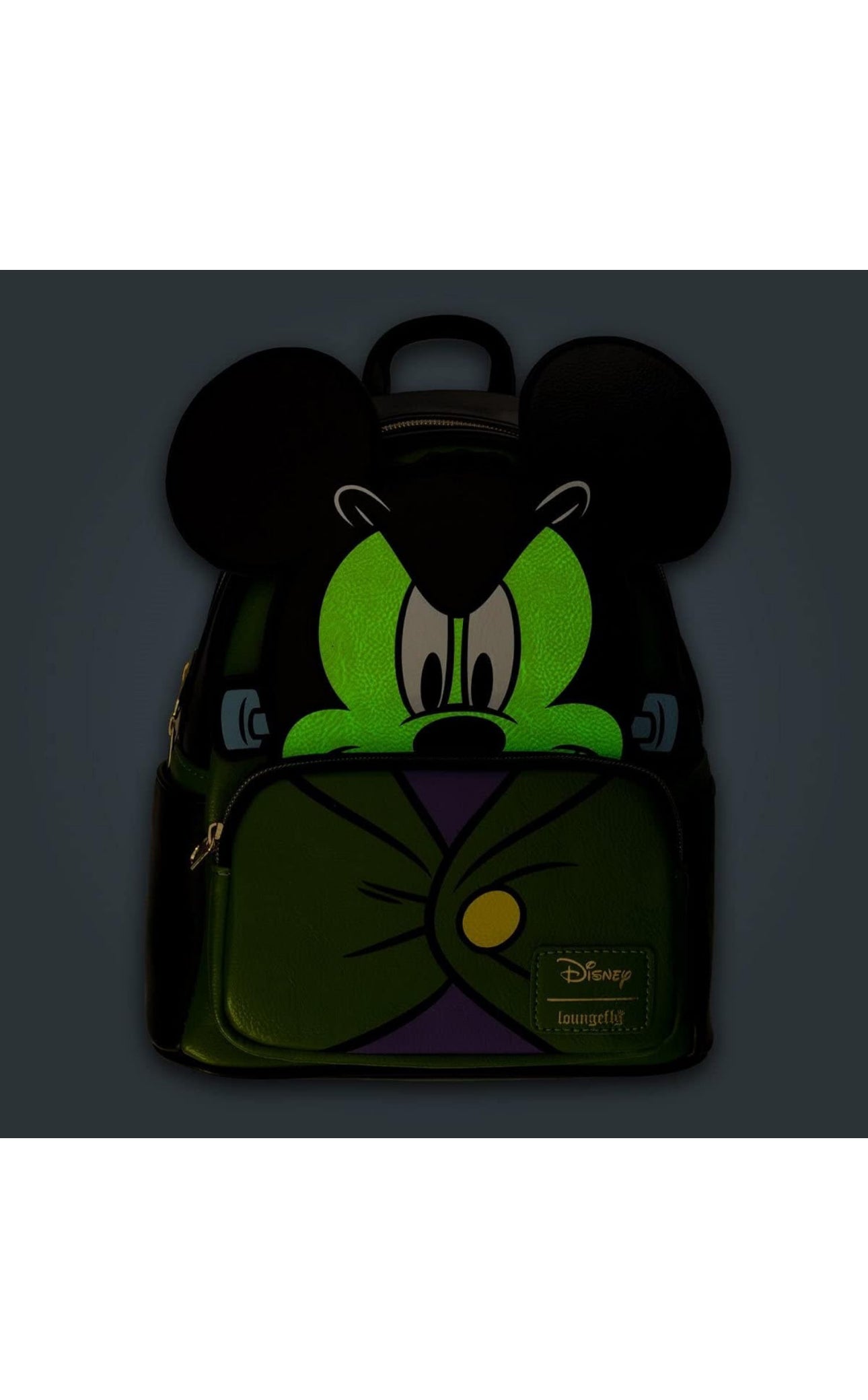 Loungefly Halloween Mini Backpack Mickey 2024 Frankenstien