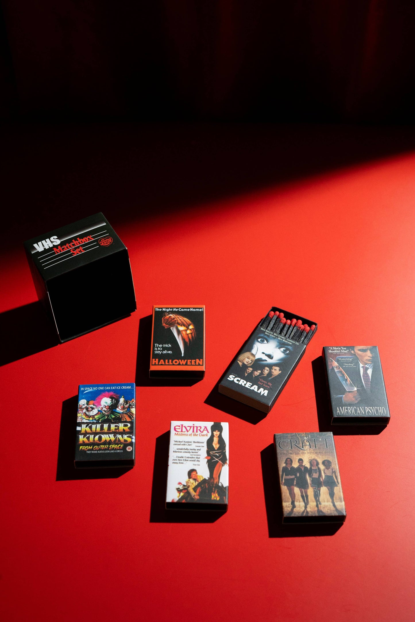 VHS Horror Match Box Set