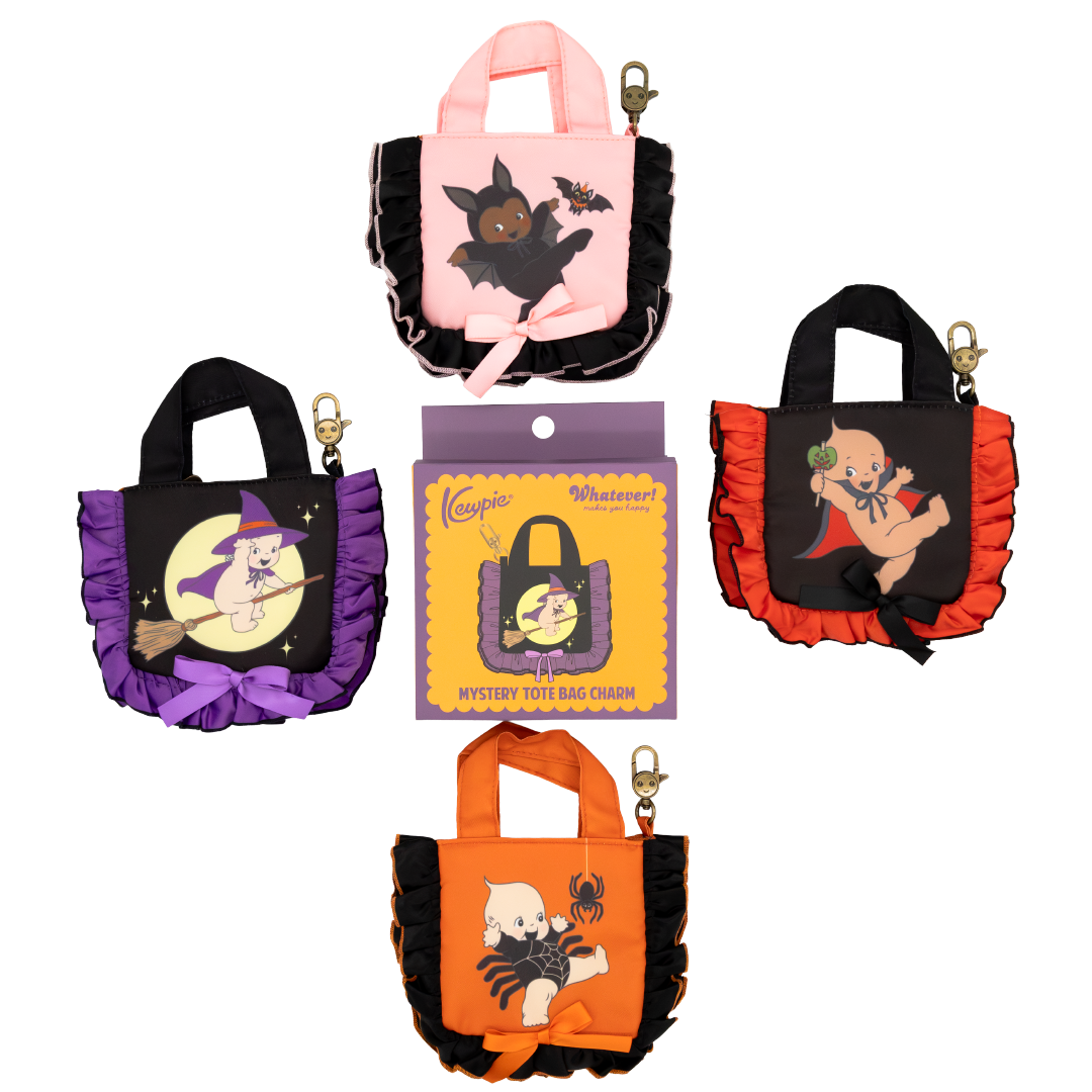 Kewpie Dark Carnival Mystery Box Mini Ruffle Tote Bag Charms