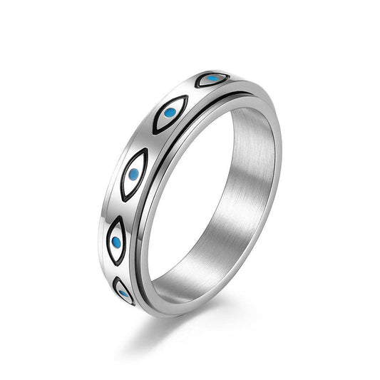 Eye Stainless Steel Rotatable Ring
