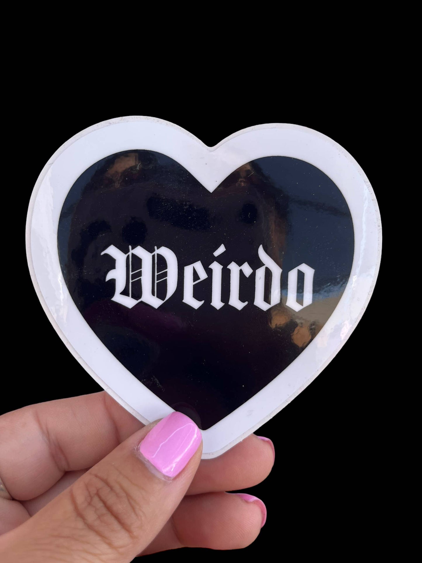 Weirdo Vinyl Sticker