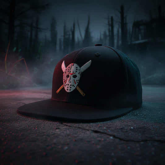 Jason Embroidered Snapback Hat