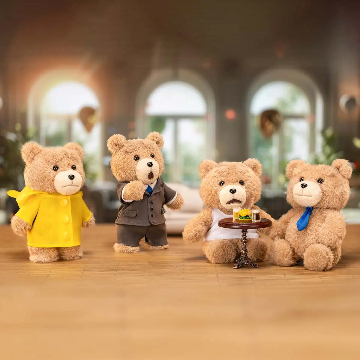Ted2 Teddy Bear Blind Plush Pendant