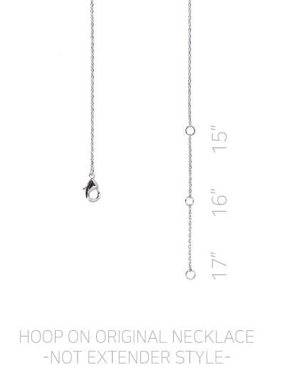 FUCK TRUMP Brass Bar Necklace