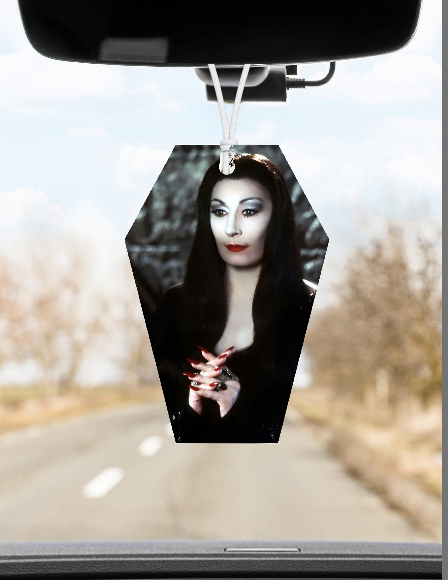 Morticia Car Freshener-Rose Scent