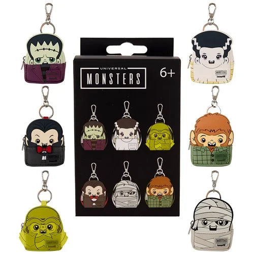 Universal Monsters Mini-Backpack Mystery Box Bag Charms