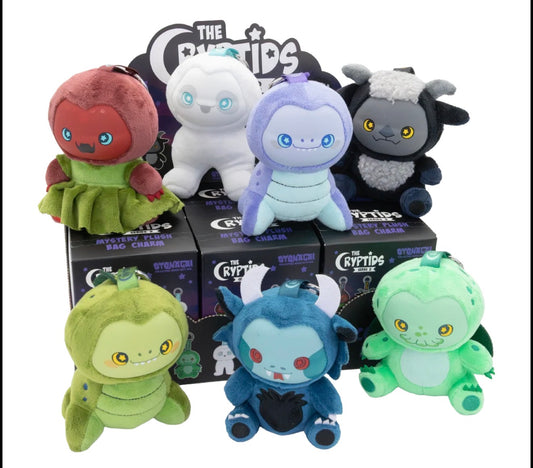 The Cryptids Series 2 Mystery Box Plush Bag Charms
