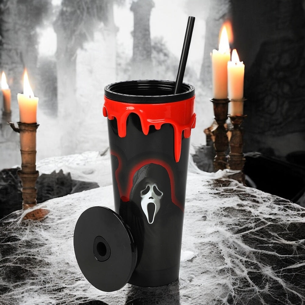 Ghost Face 3D Molded Drip 24 oz. Acrylic Tumbler