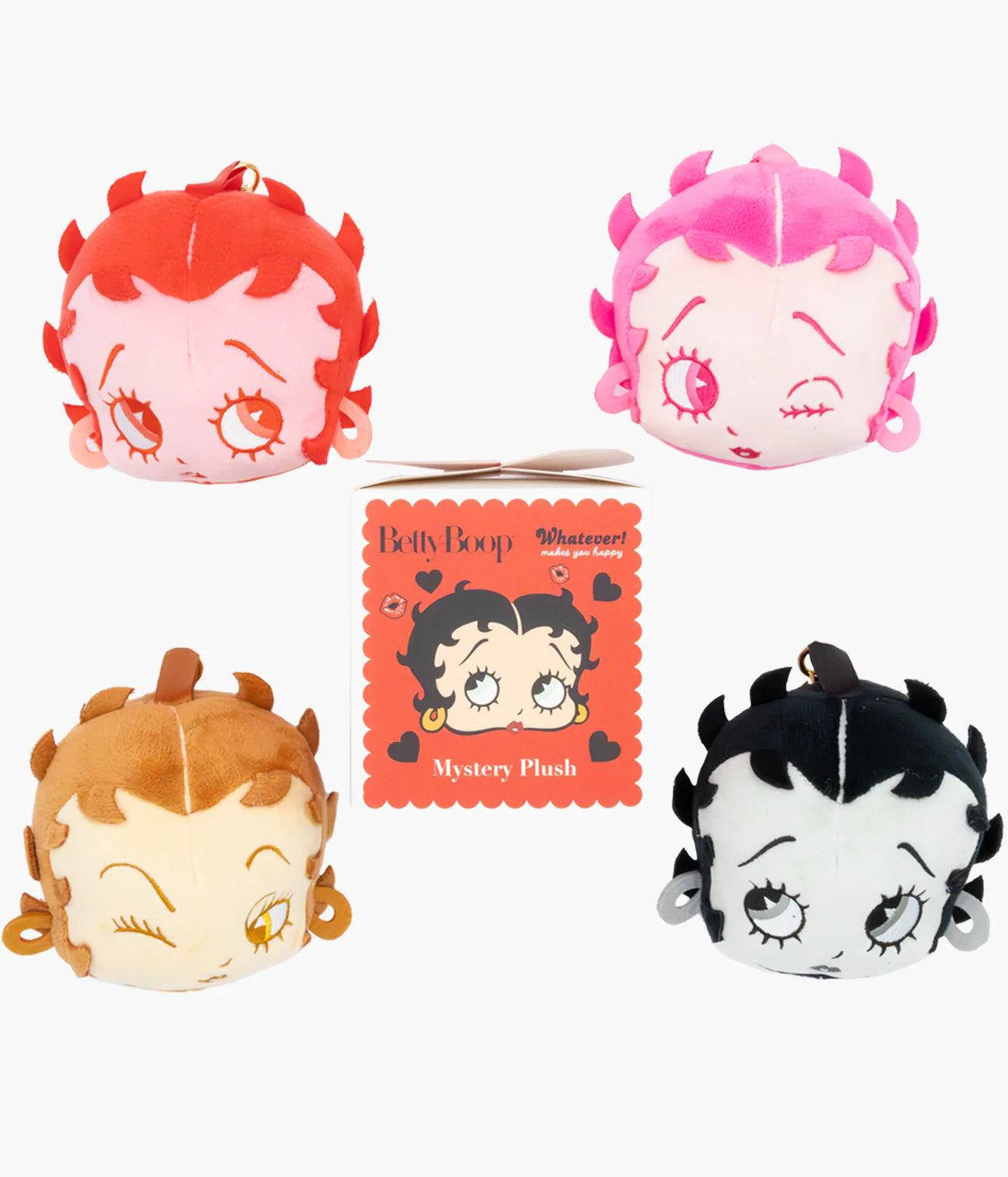 Betty Boop X Whatever! Company Mystery Box Plush Head Bag Charms