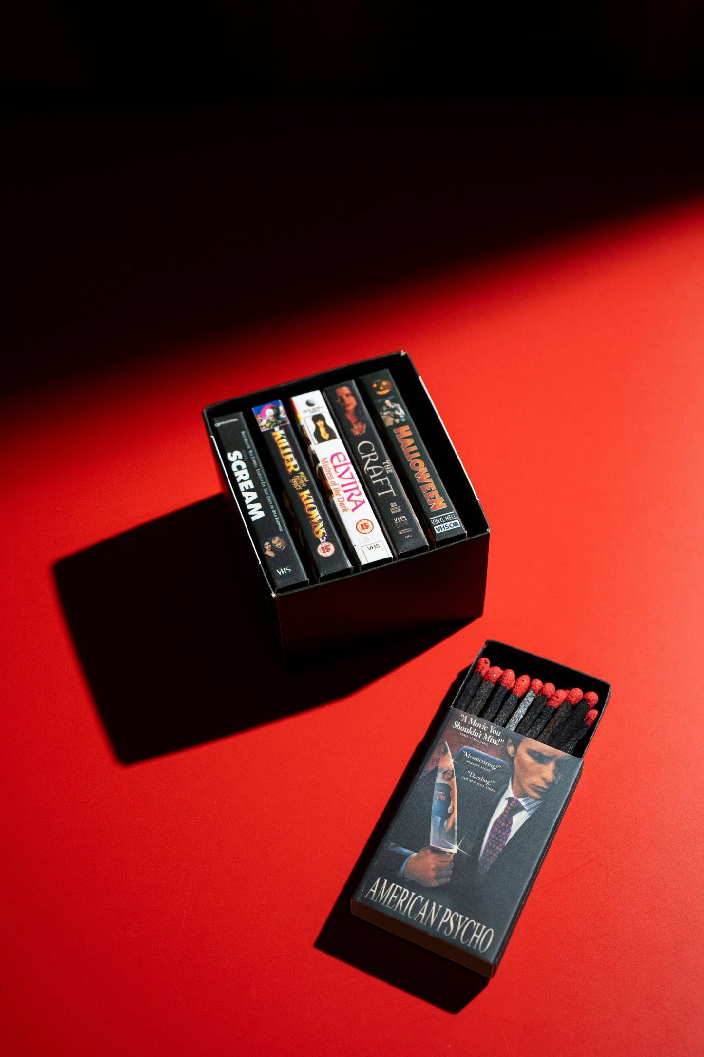 VHS Horror Match Box Set