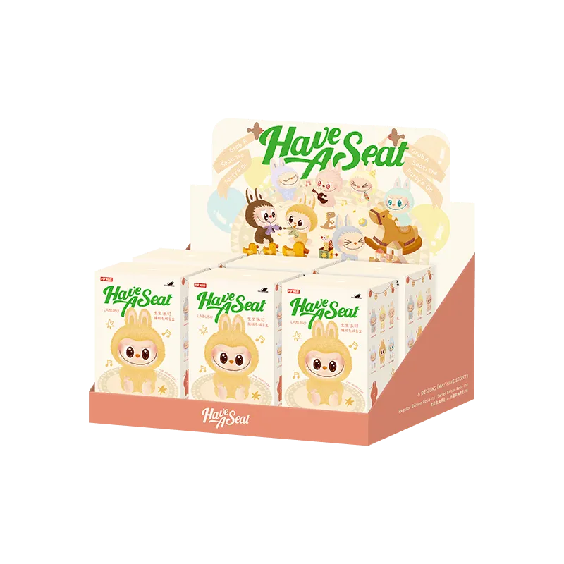 POP MART THE MONSTERS - Have a Seat Vinyl Plush Blind Box