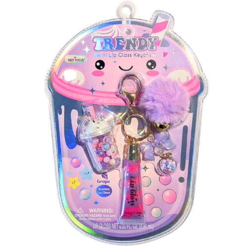 Trendy Lipgloss Keychain