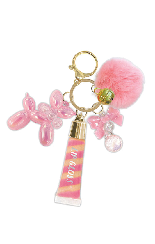 Trendy Lipgloss Keychain