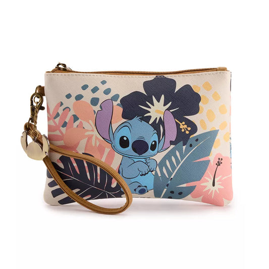 Stitch Floral Wristlet with Charm