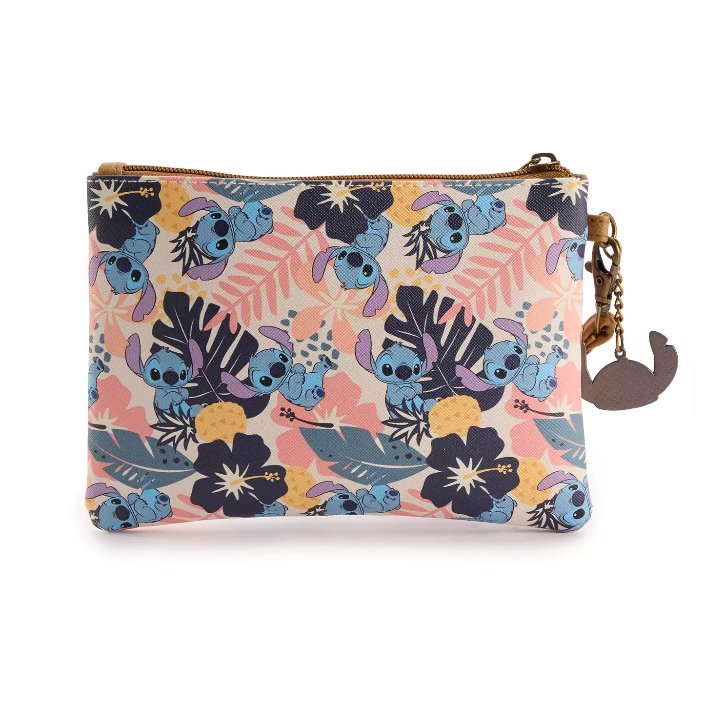 Stitch Floral Wristlet with Charm