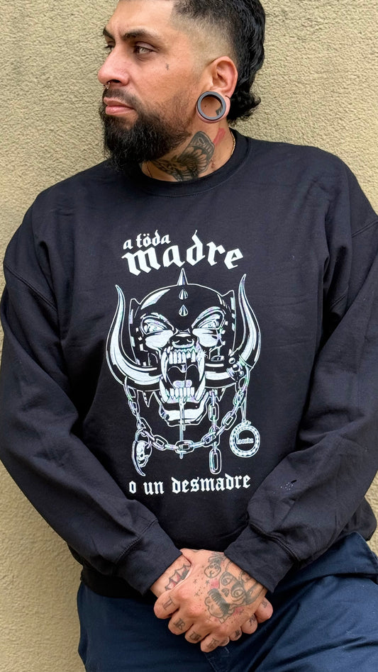 A Toda Madre Motörhead Crewneck Sweater