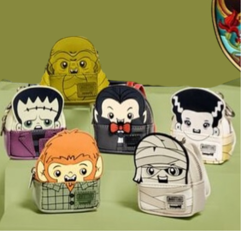 Universal Monsters Mini-Backpack Mystery Box Bag Charms