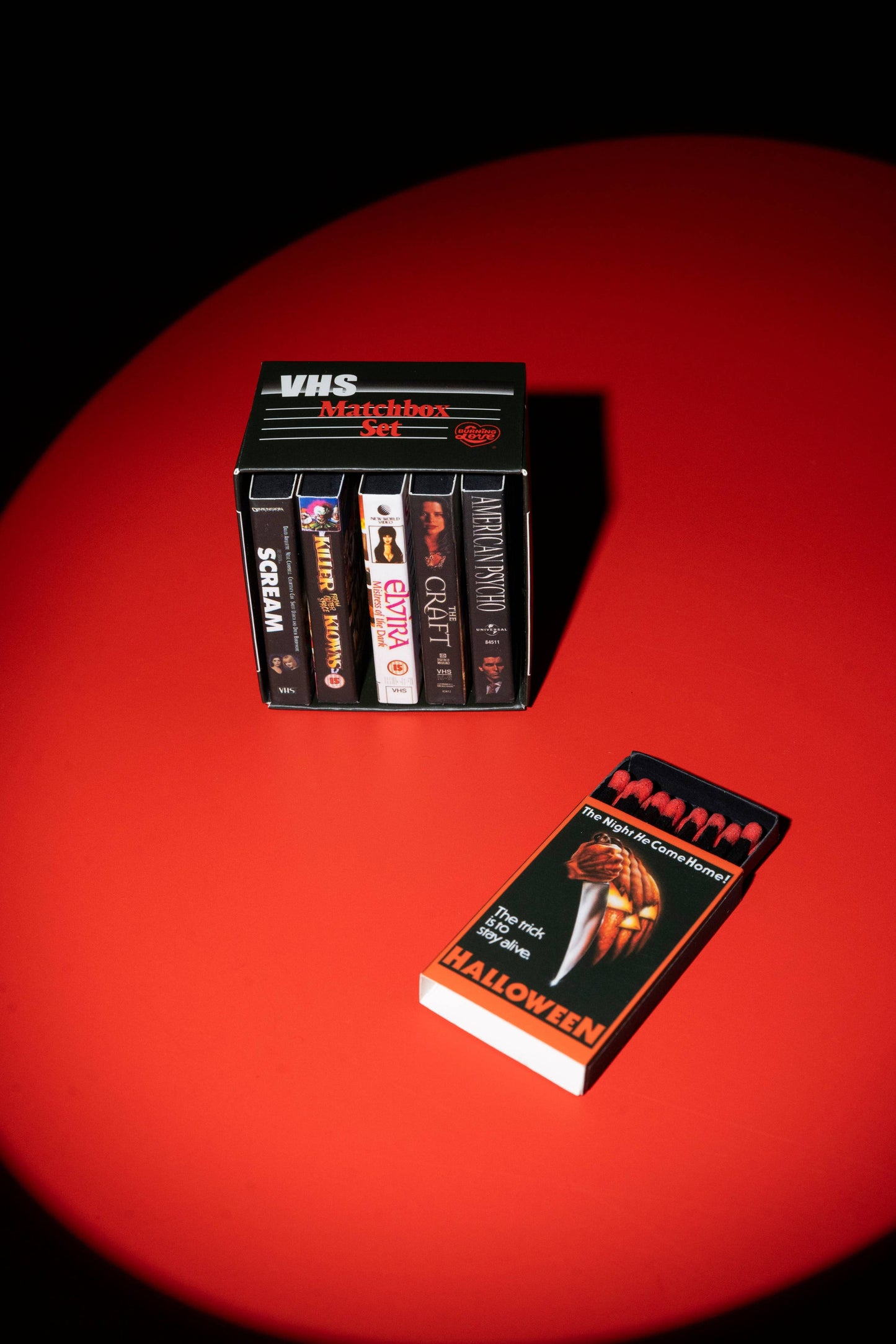 VHS Horror Match Box Set