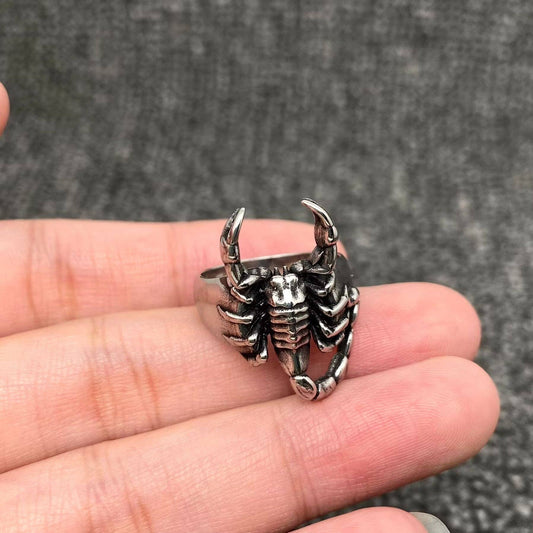 Scorpion Stainless Steel Ring
