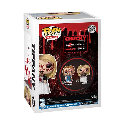 Bride of Chucky Tiffany Bloody Funko Pop- ENTERTAINMENT EARTH EXCLUSIVE