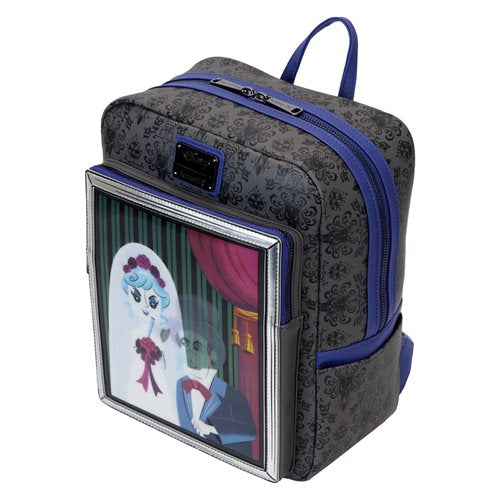 Disney Haunted Mansion Black Widow Bride Lenticular Mini-Backpack