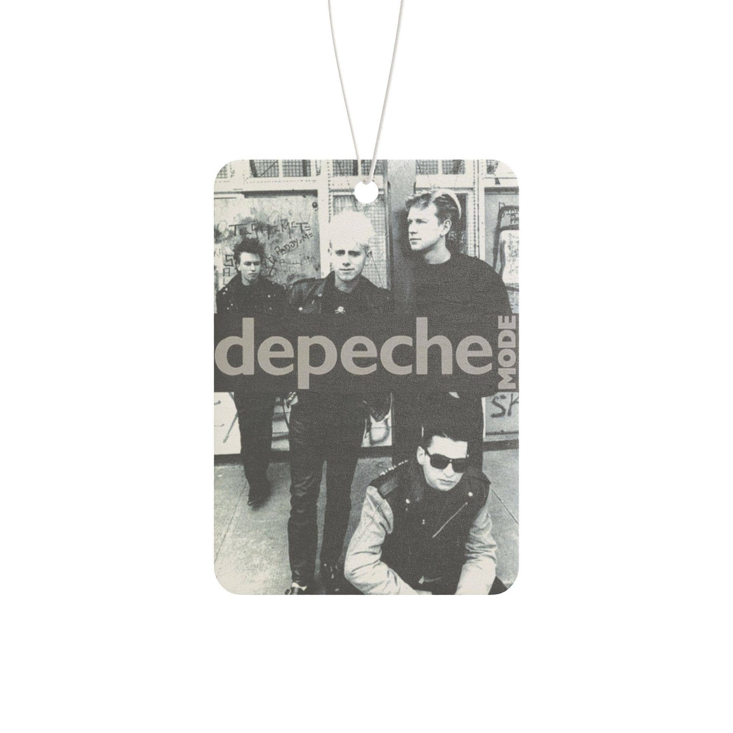  80s Depeche Mode Car Freshener- Black Ice Scent  