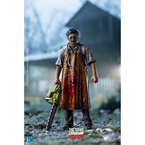 Texas Chainsaw Massacre 1974 Exquisite Mini Leatherface Killing Mask 1:18 Scale Action Figure