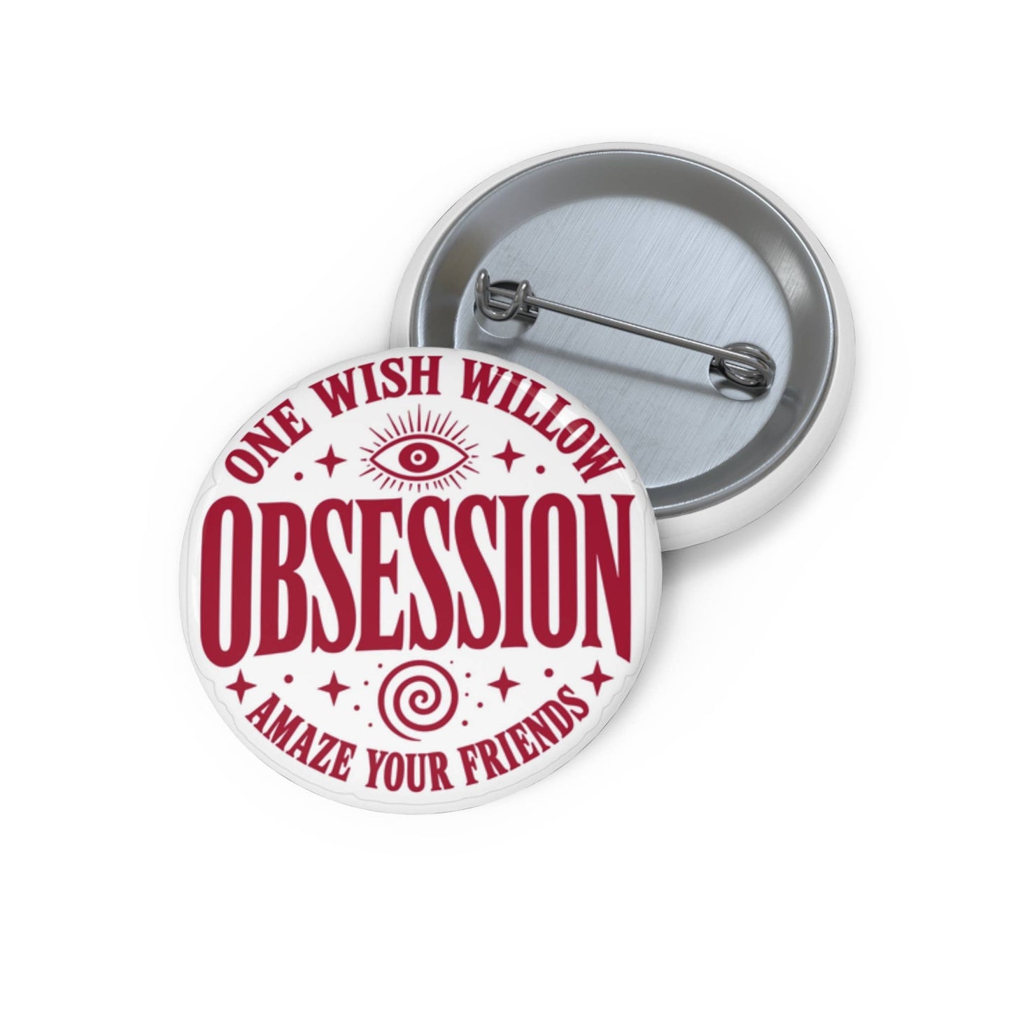 Horror Wish  Button Pin  