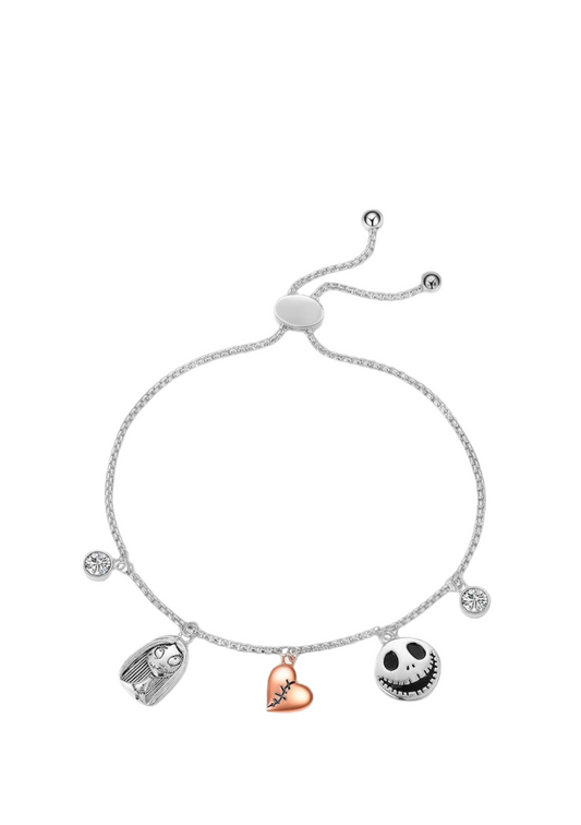 Disney The Nightmare Before Christmas Adjustable Charm Bracelet