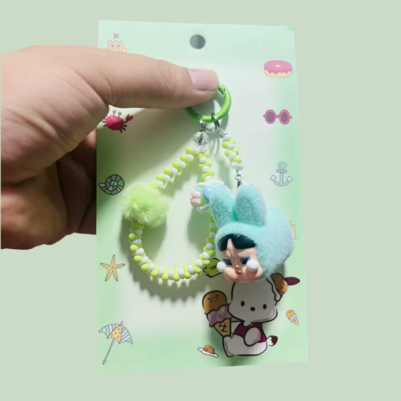 CRYBABY Handmade Mini Keychain Pendant